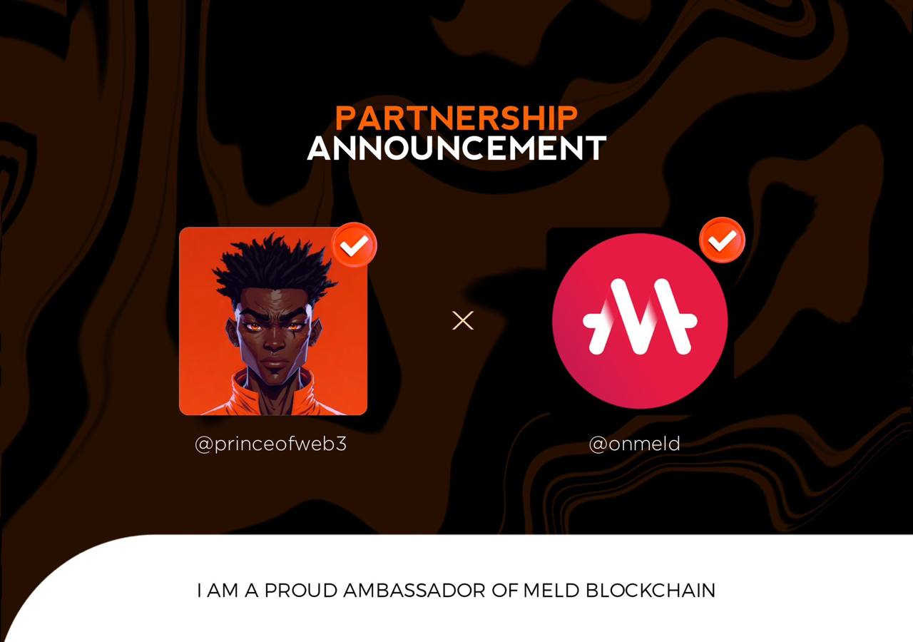 MELD Blockchain partnership announcement showcasing successful collaboration